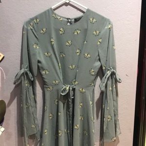 Topshop butterfly dress